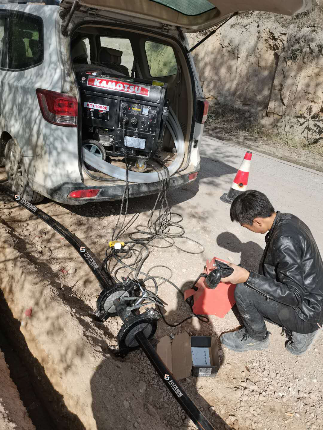 “興紀(jì)龍”埋地燃?xì)鈱Ｓ霉埽瑢?duì)接施工圖